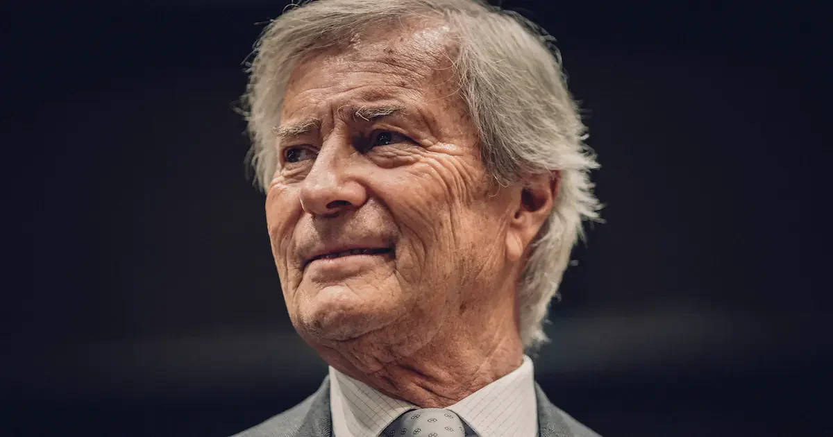 Vincent Bolloré en mars 2024.