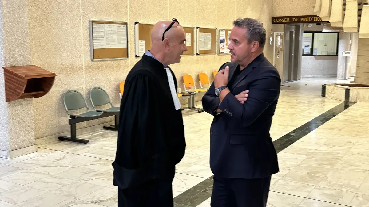 Didier Robert comparait dans l’affaire des emplois présumés fictifs de la Région · ©Harry Amourani