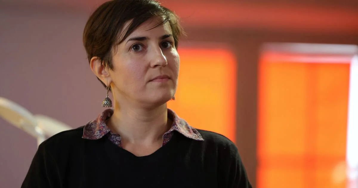 Ariane Lavrilleux lors d'une conférence de presse à Paris, le 21 septembre 2023.