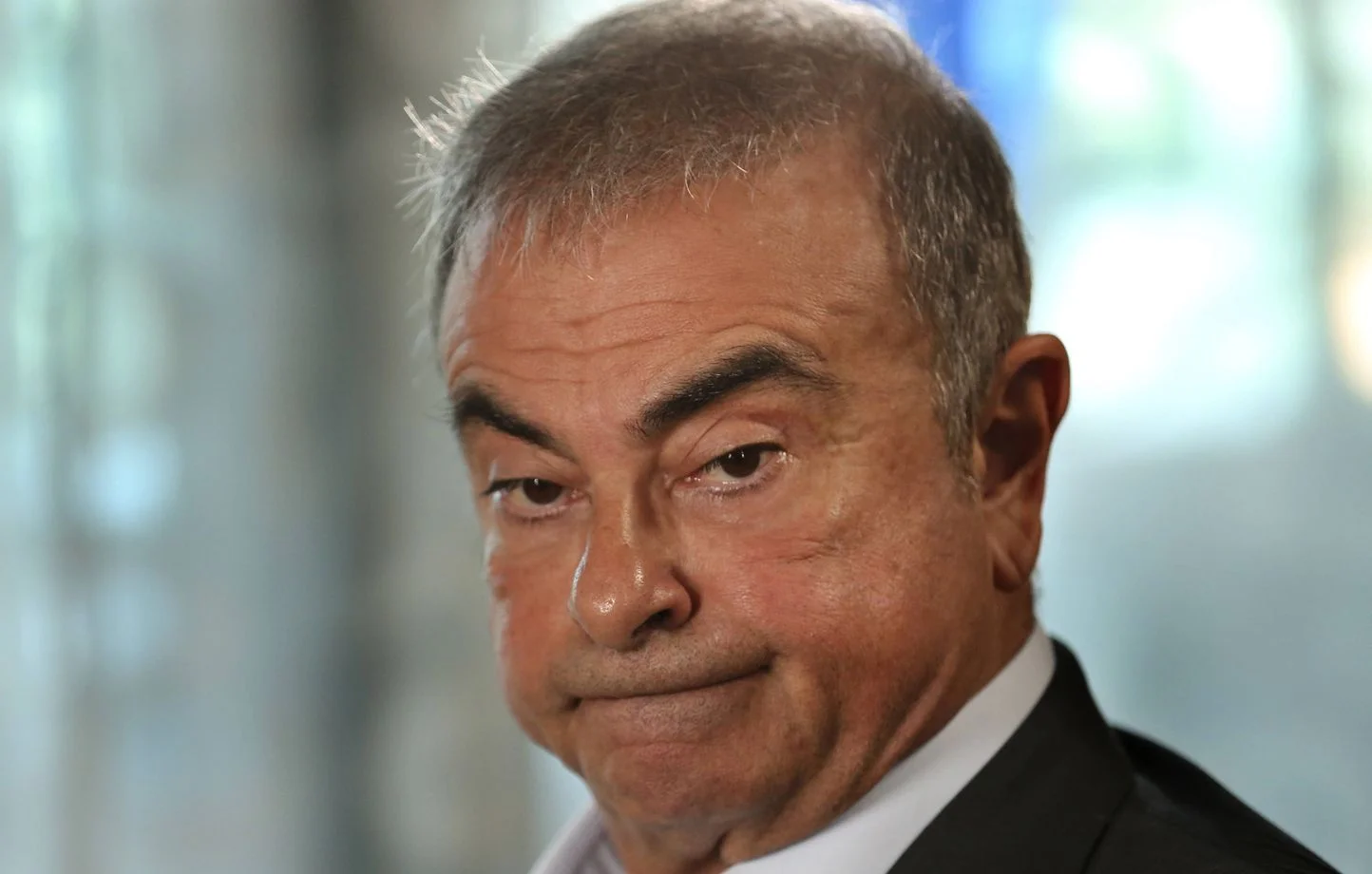 L'ancien dirigeant de Renault, Carlos Ghosn, au Liban en 2021.