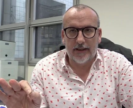 Bernard Bensaïd, président fondateur de Doctegestio et repreneur de l'activité du groupe hospitalier mutualiste à Grenoble - Capture d'écran - https://www.bernardbensaid.com/bernard-bensaid/