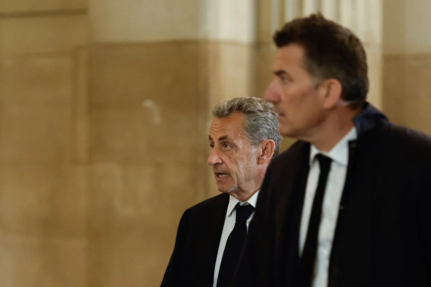L’ancien président français Nicolas Sarkozy à la cour d’appel de Paris, le 11 mai 2026.