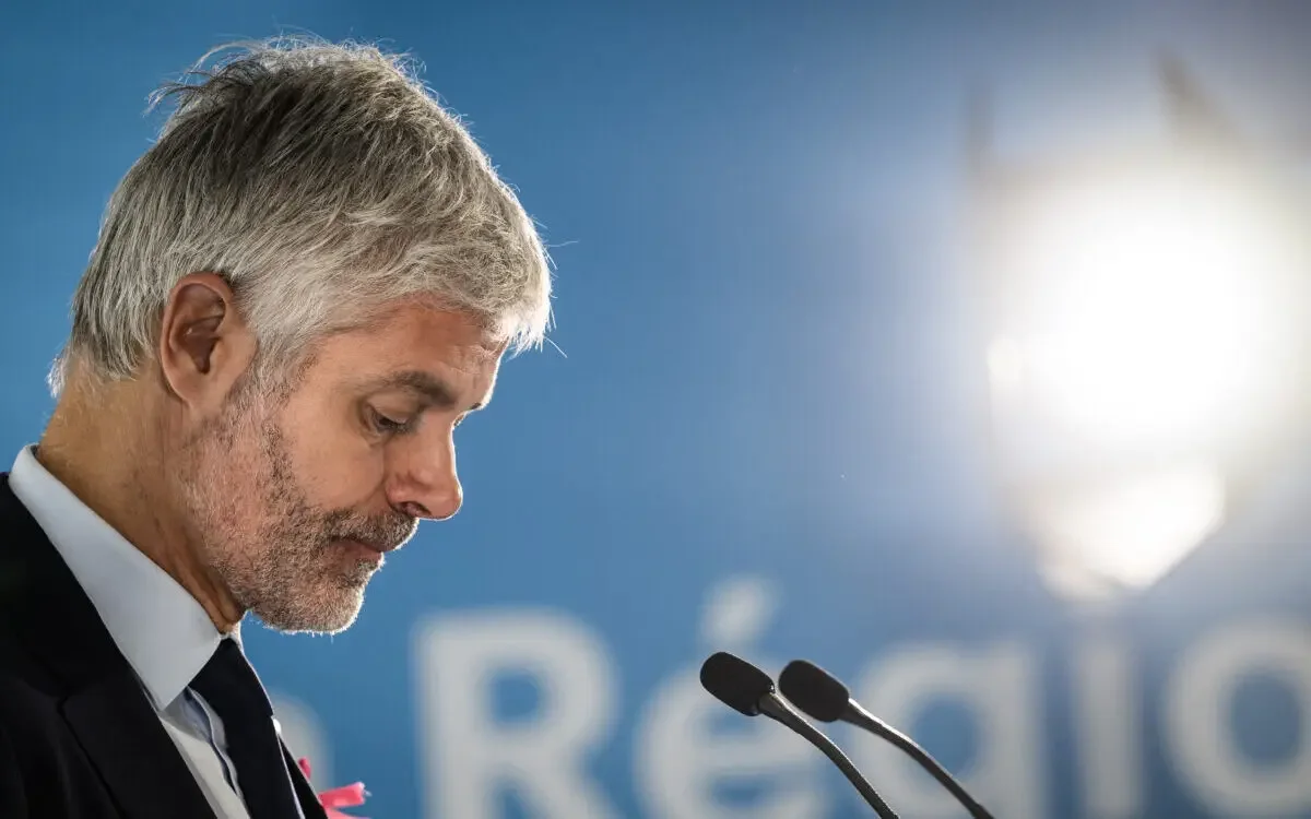 Laurent Wauquiez. (Photo by JEFF PACHOUD / AFP)