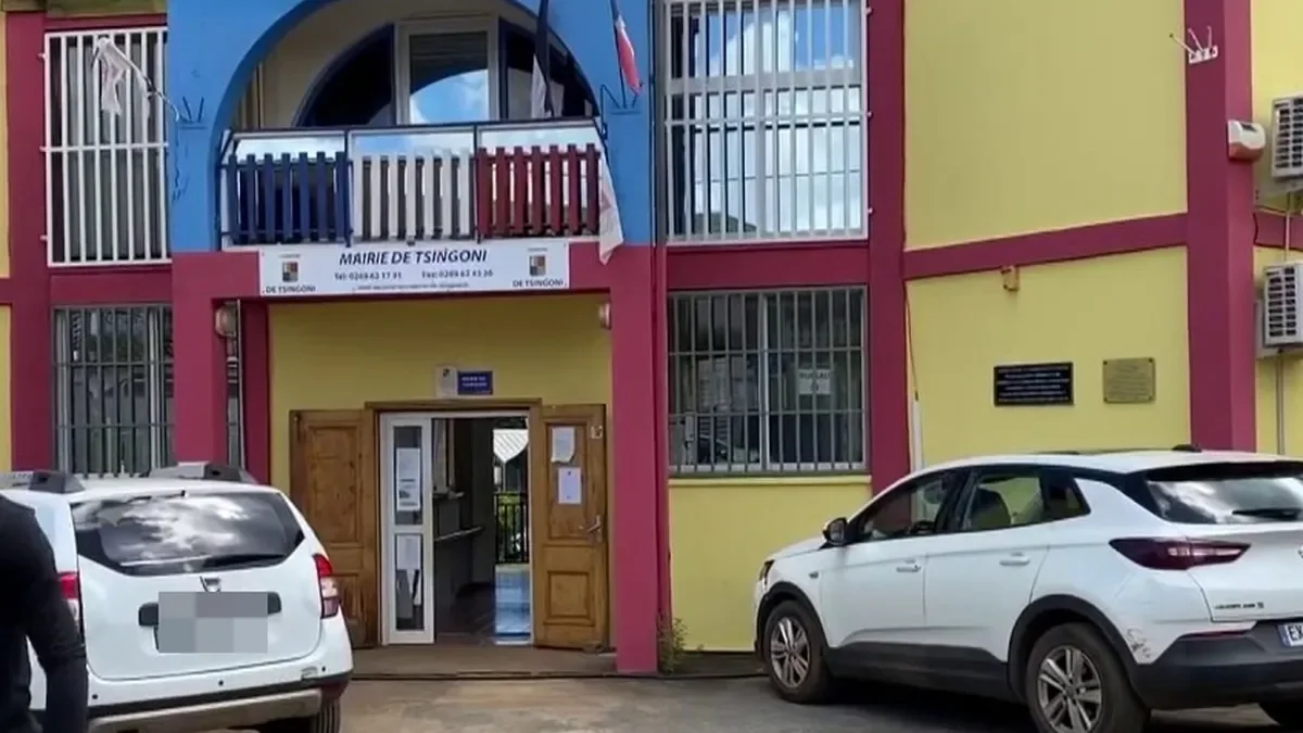 Mairie de Tsingoni · ©Mayotte la 1ere