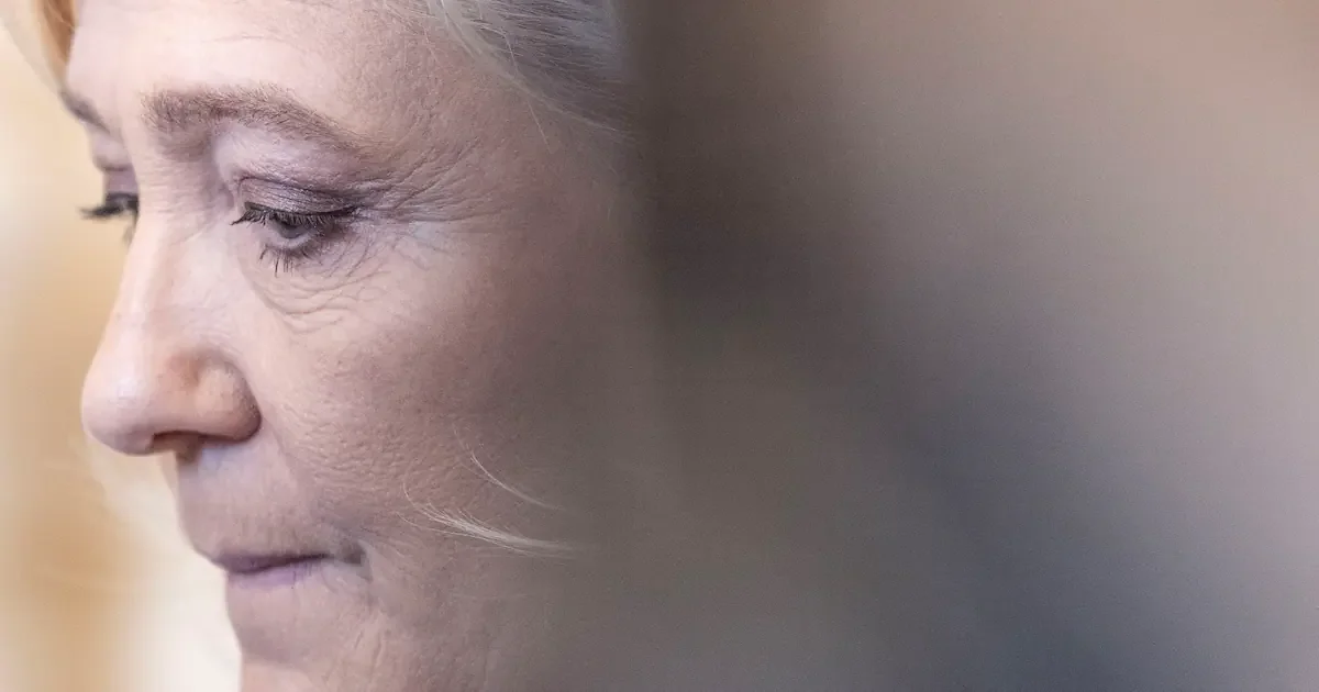 Marine Le Pen à Paris, le 31 janvier 2023.